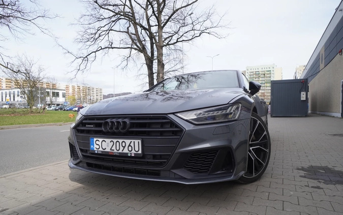 Audi A7 cena 209000 przebieg: 110000, rok produkcji 2018 z Wojnicz małe 211